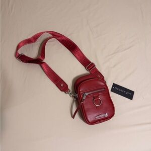Madden Girl Cherry Red Mini Crossbody